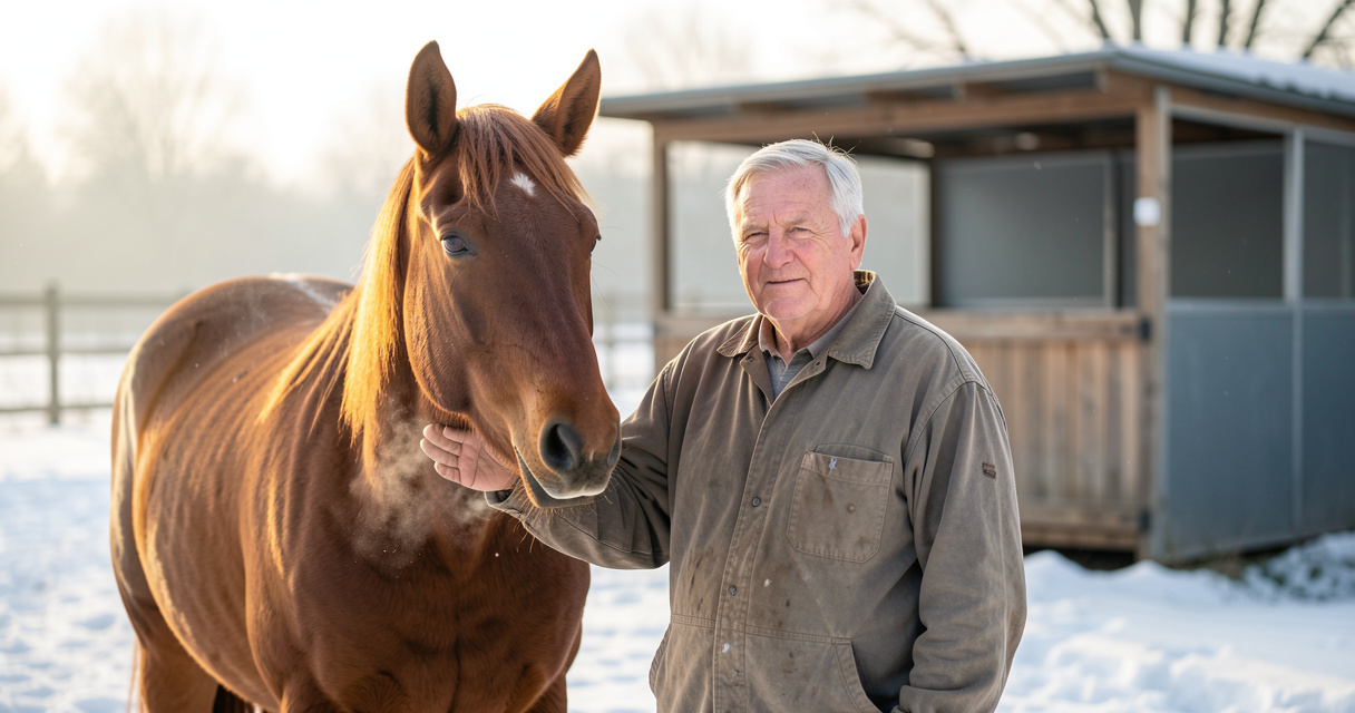 Cheval qui maigrit l'hiver : conseils pratiques et respectueux