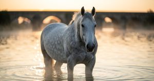 Adrénaline à Albi : un spectacle équestre entre terre et eau
