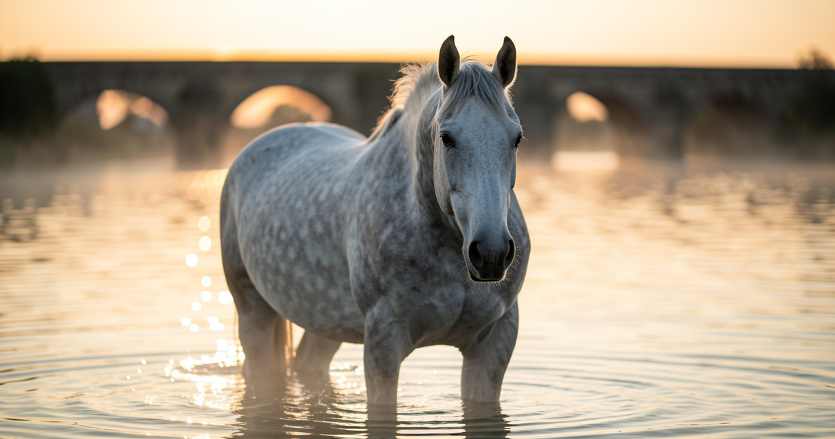 Adrénaline à Albi : un spectacle équestre entre terre et eau