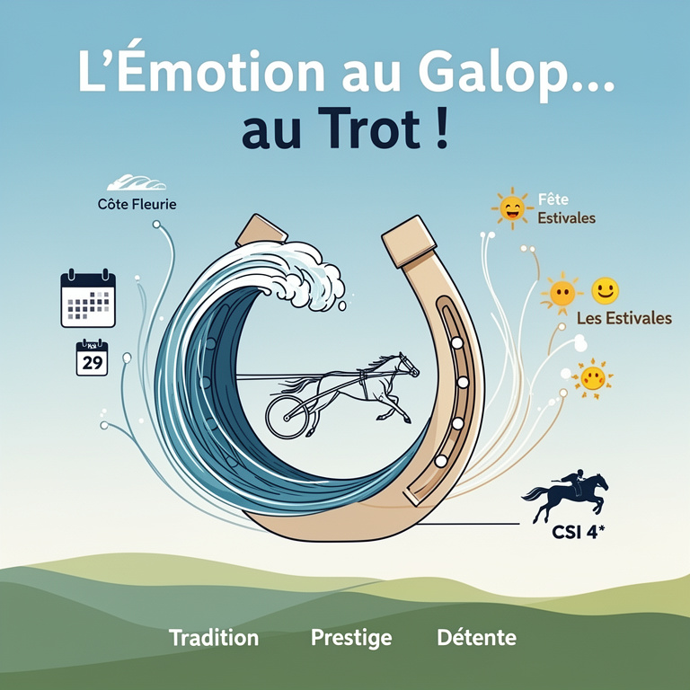 Infographie : hippodrome cabourg