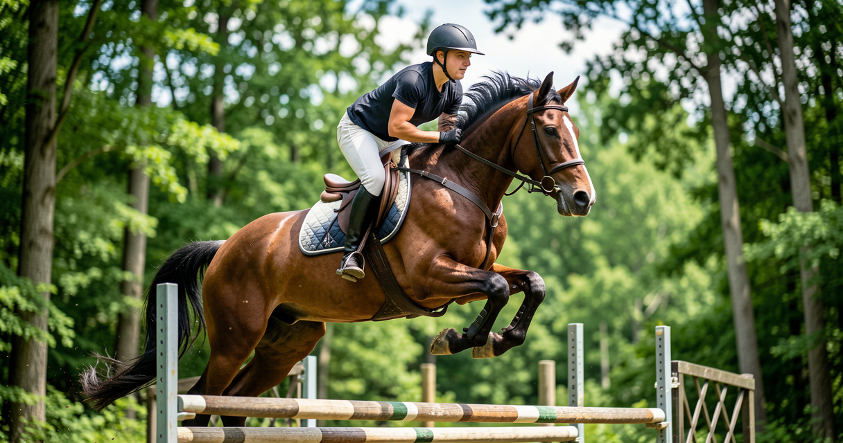 Saut d'obstacles : l'art du respect équestre à Fontainebleau