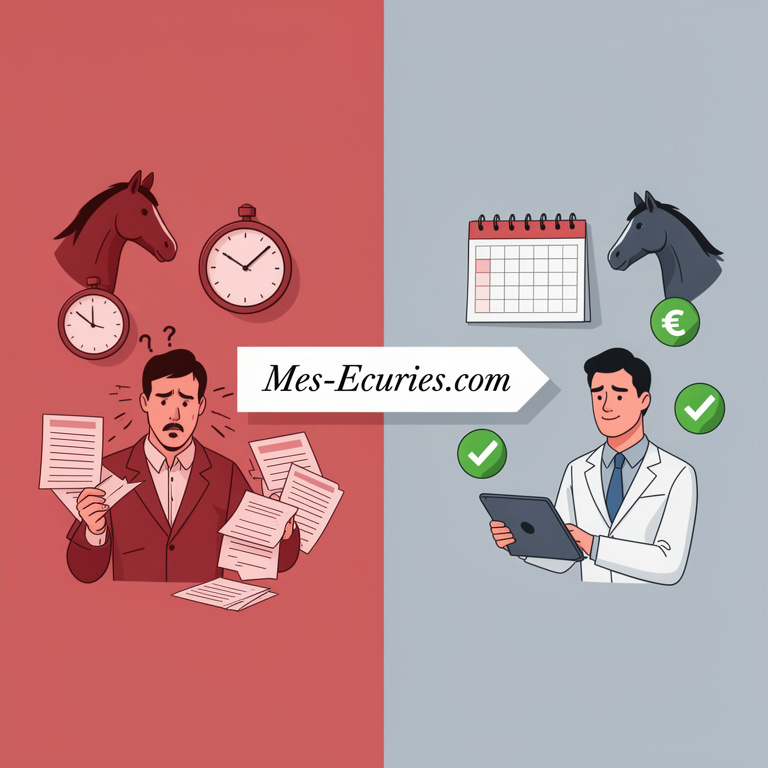 Infographie : mes ecuries com