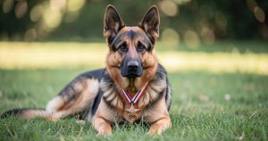 Ros, le berger allemand décoré : un hommage qui va droit au cœur