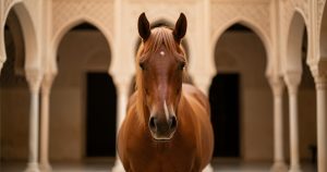 Exposition Chevaux du vent à la Mosquée de Paris : le cheval arabe célébré