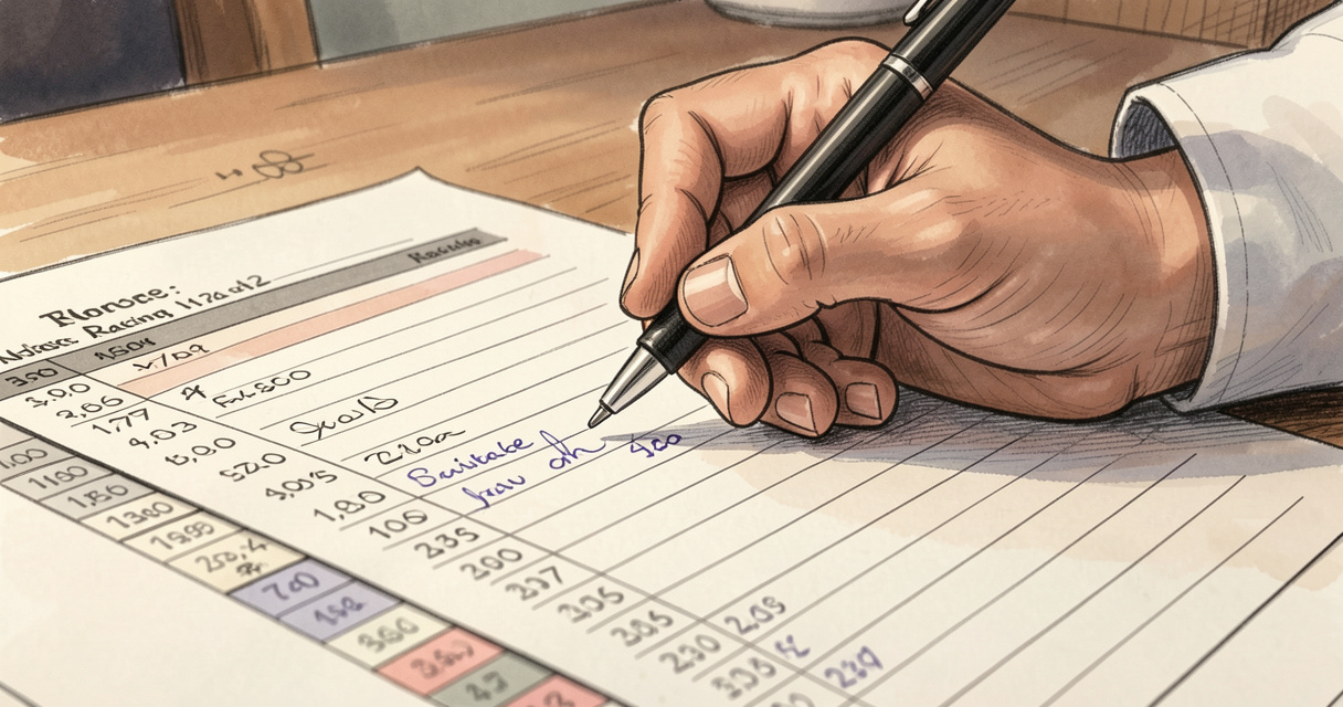 Parieur utilisant une grille d'analyse esaie turf pour ses pronostics hippiques en mai 2026