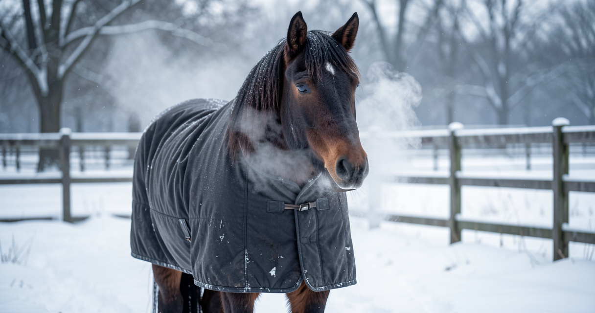 Quelle couverture pour mon cheval selon la température ? Tableau complet