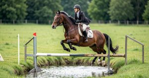 Familiariser son cheval aux obstacles creusés