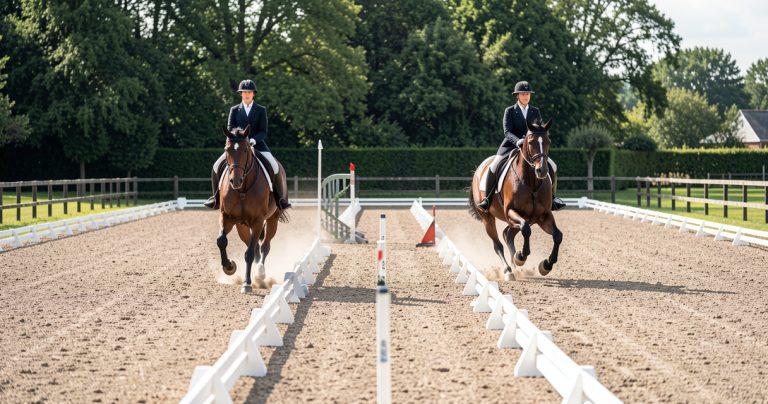Serpentine à 4 boucles : guide complet pour maîtriser l'exercice de dressage
