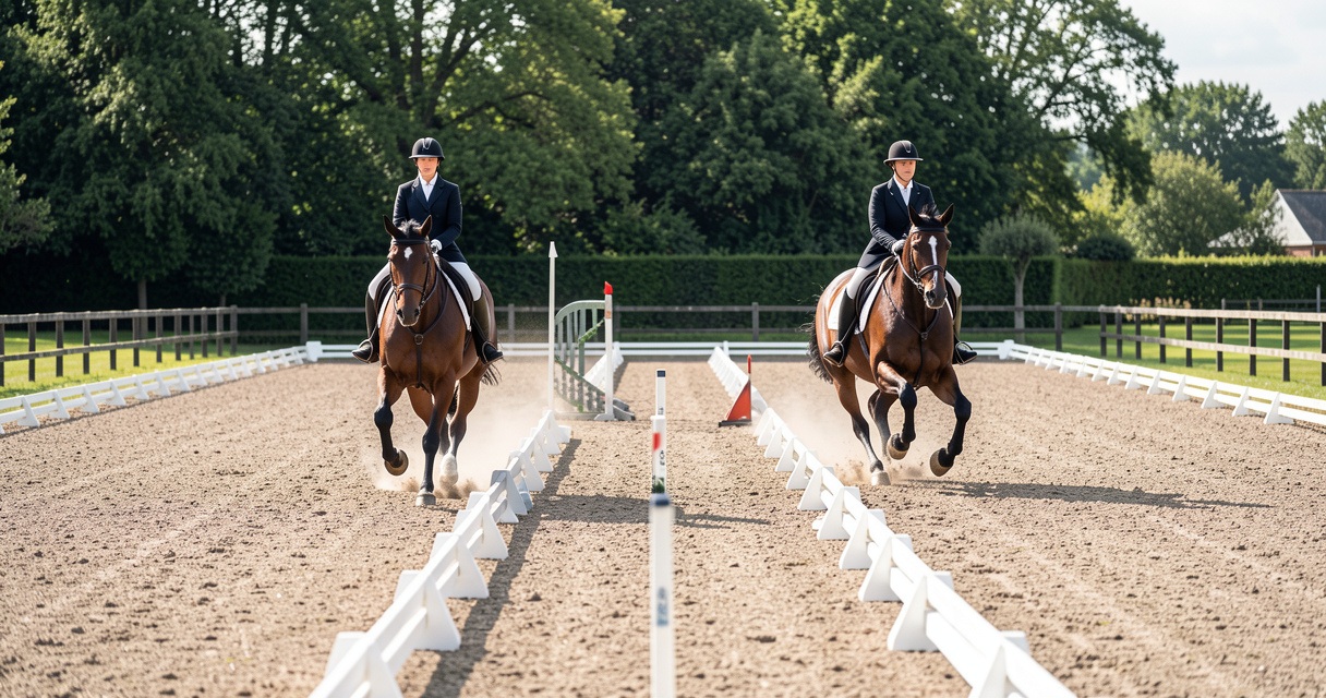 Serpentine à 4 boucles : guide complet pour maîtriser l'exercice de dressage