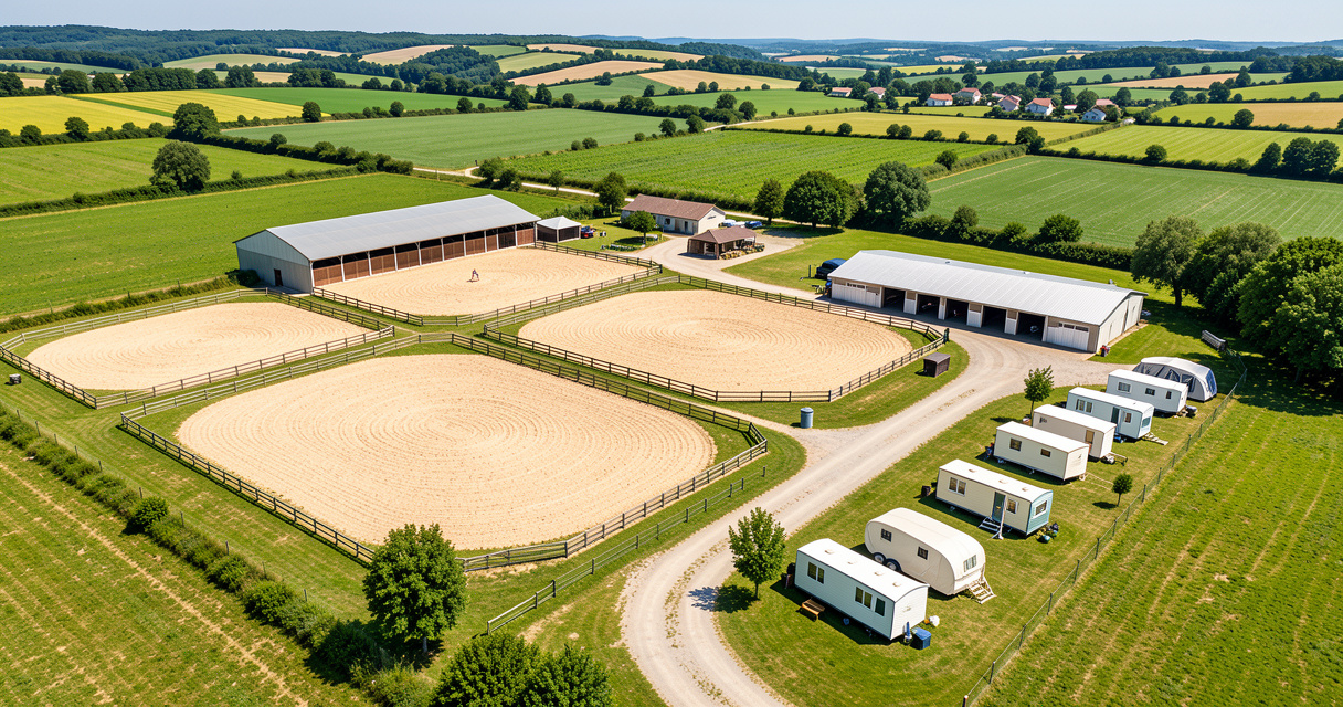 Domaine de Combelles Centre Équestre – Équitation, Stages et Hébergement en Aveyron