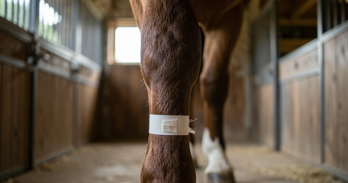 Plaies articulaires du cheval : gestes et traitements