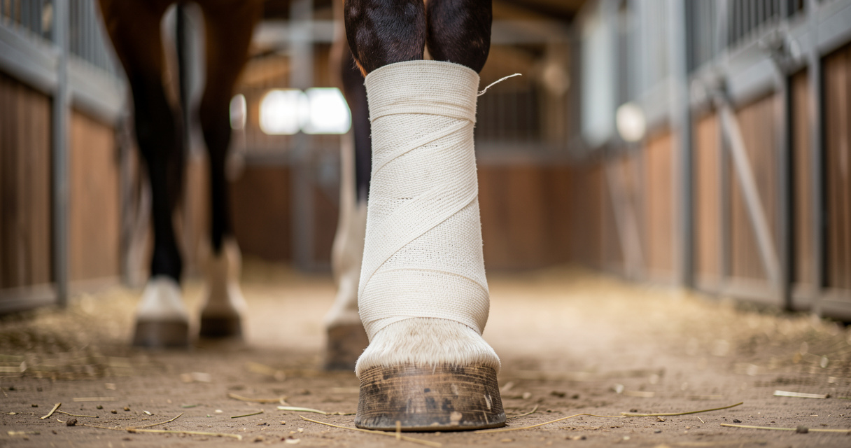 Fracture chez le cheval : soins et premiers gestes